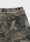 Carlo Camo Wide Bermuda Shorts