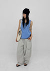 Mikas Loose Fit U-neck Sleeveless