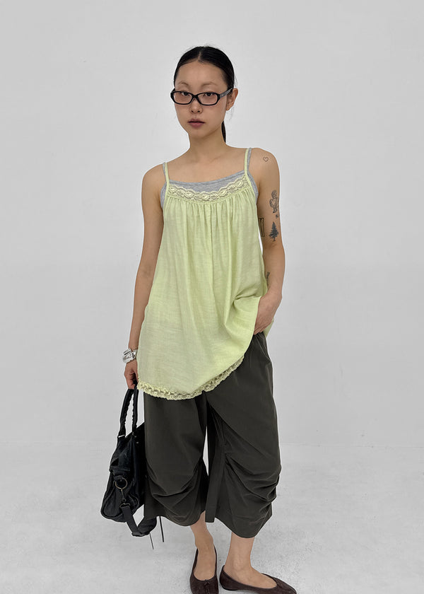 Beit Lace Slip Sleeveless Mini Dress