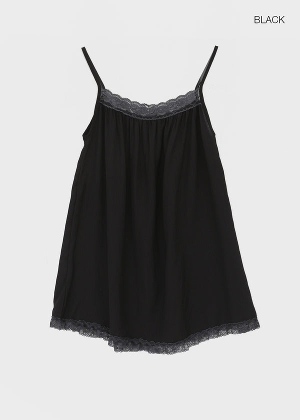 Beit Lace Slip Sleeveless Mini Dress