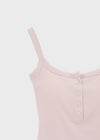 Ferriot Henley Neck Crop Sleeveless (Built-in Cap)