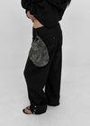 Ponhi Button Wide Cotton Pants