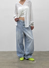Rotit Summer Wide Denim Pants
