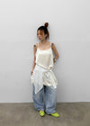 Rotit Summer Wide Denim Pants