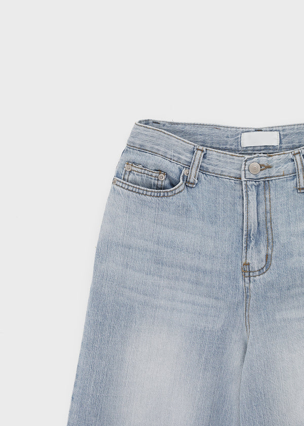 Rotit Summer Wide Denim Pants