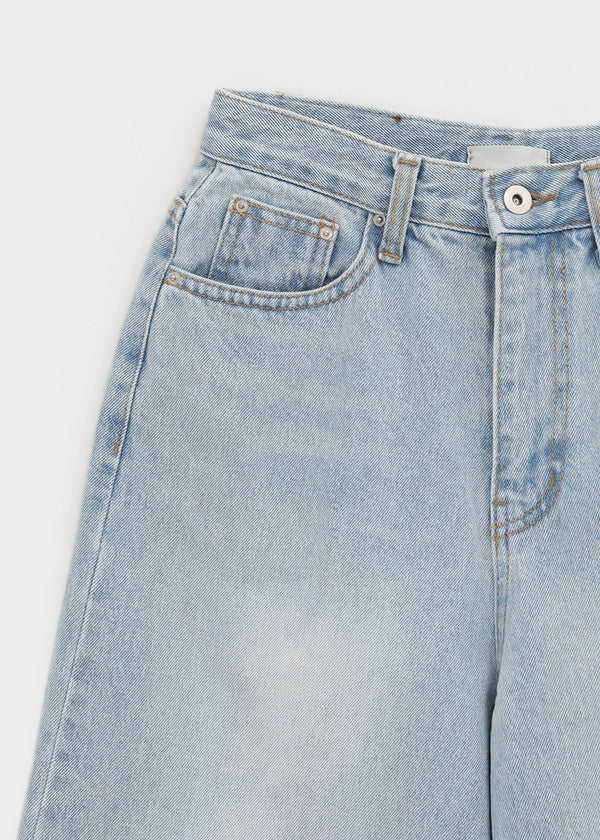 Mayum Washed Wide Denim Pants