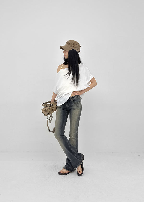Caroling Bootcut Denim Pants