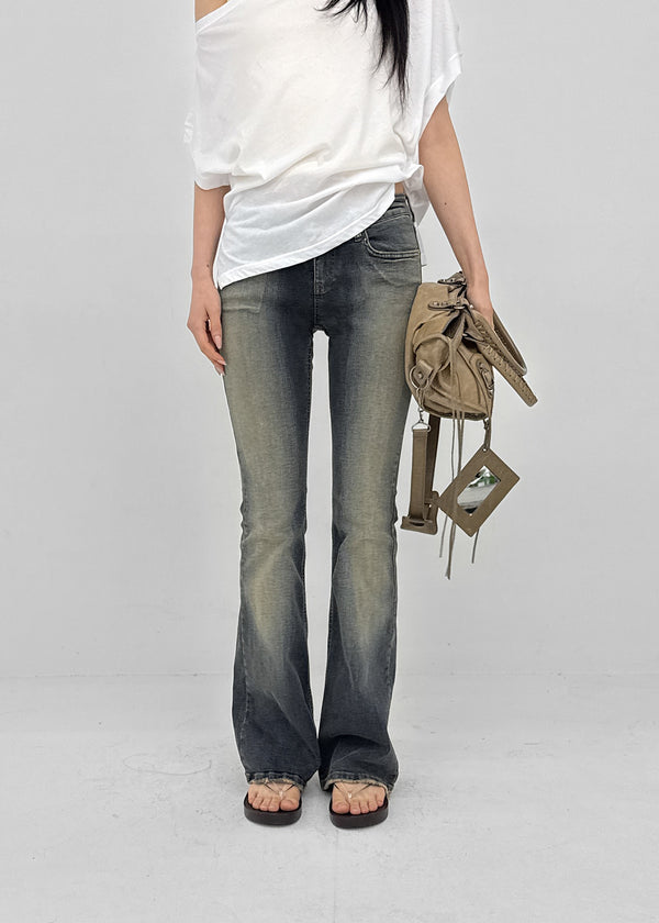 Caroling Bootcut Denim Pants