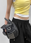 Pediloc Studded Leather Mini Bag