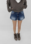 Mountain Low-waist Denim Shorts