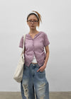 Rockle Damaged Wide Denim Pants