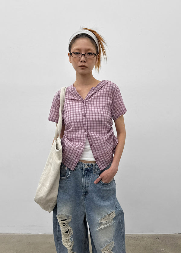 Rockle Damaged Wide Denim Pants