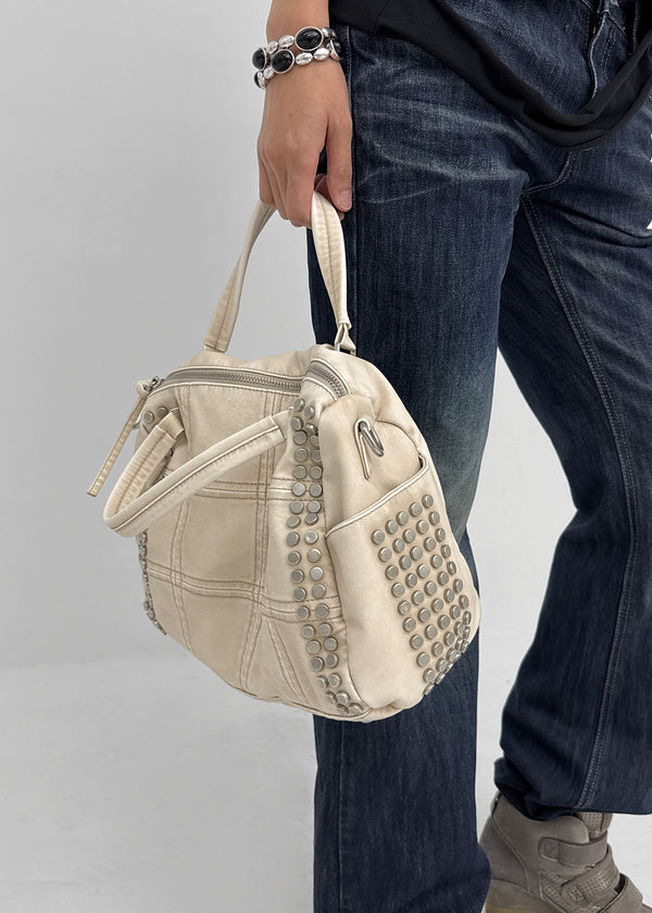 Pediloc Studded Leather Mini Bag