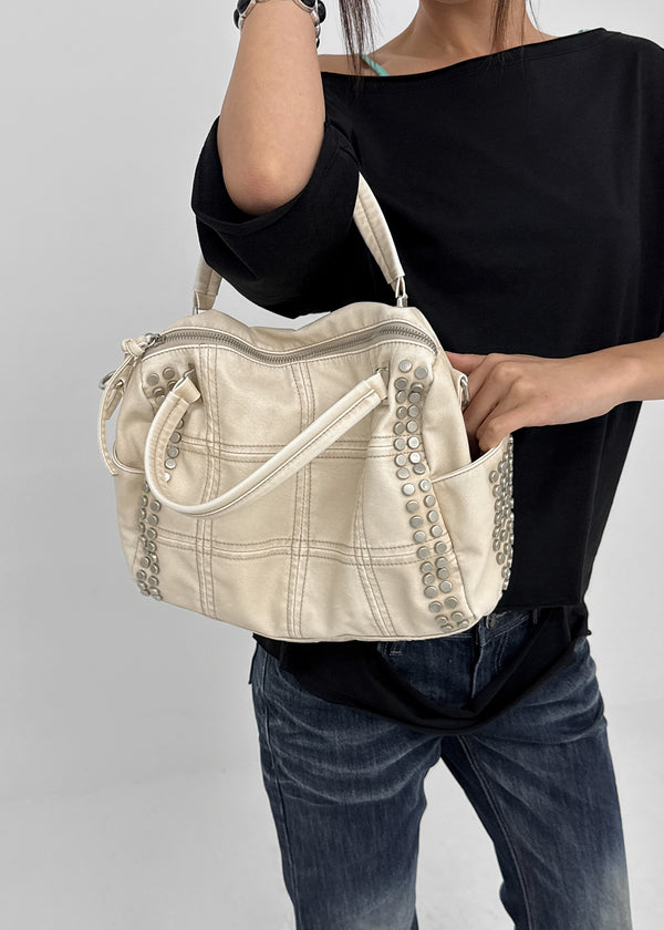 Pediloc Studded Leather Mini Bag