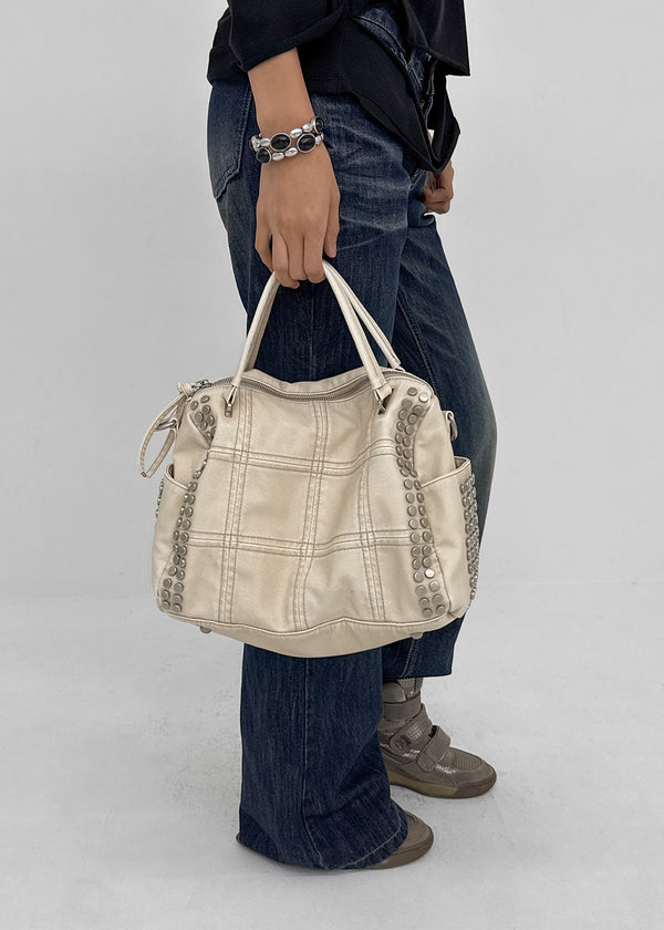 Pediloc Studded Leather Mini Bag