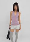 Nuttung Lace Halter Sleeveless