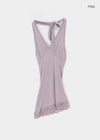 Nuttung Lace Halter Sleeveless