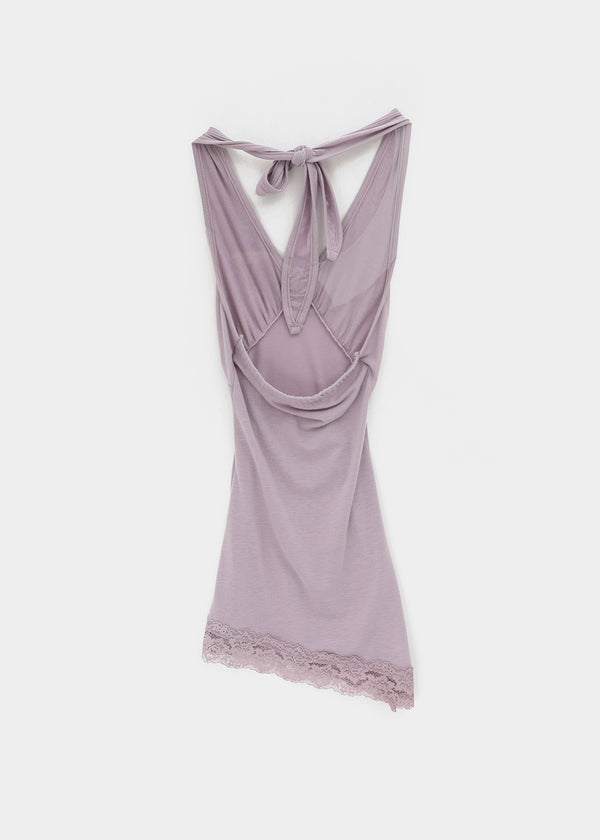 Nuttung Lace Halter Sleeveless