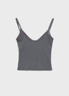 Canding Color-block Layered Sleeveless Top