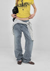 Millenni Lettering Pocket Short Sleeve T-shirt