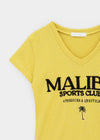 Millenni Lettering Pocket Short Sleeve T-shirt