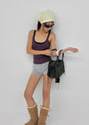 Vu Basic Ribbed Sleeveless