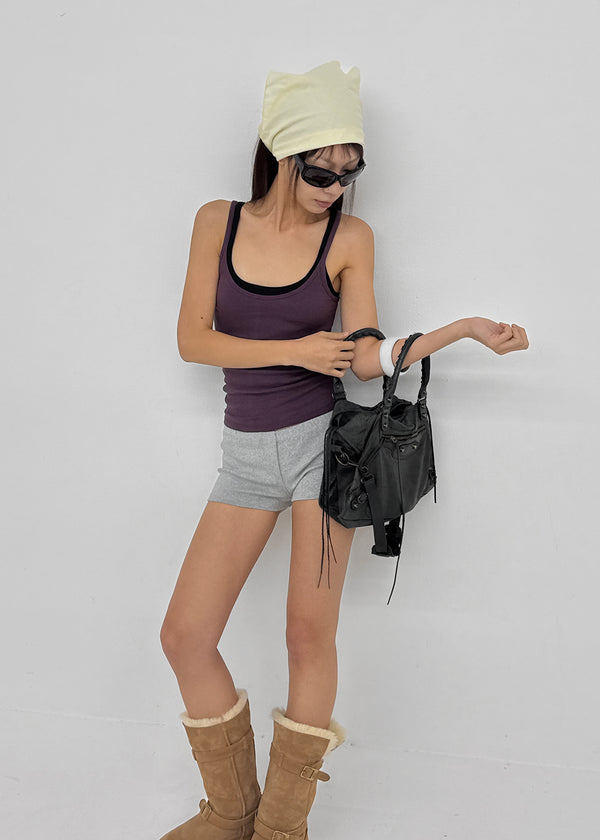 Vu Basic Ribbed Sleeveless