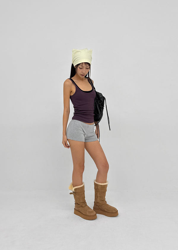 Vu Basic Ribbed Sleeveless