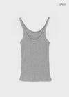 Vu Basic Ribbed Sleeveless