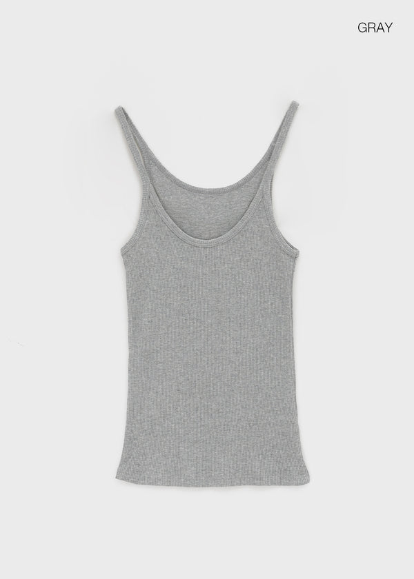 Vu Basic Ribbed Sleeveless