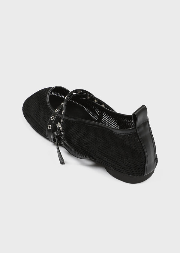 Shout Eyelet Mesh Mary Jane