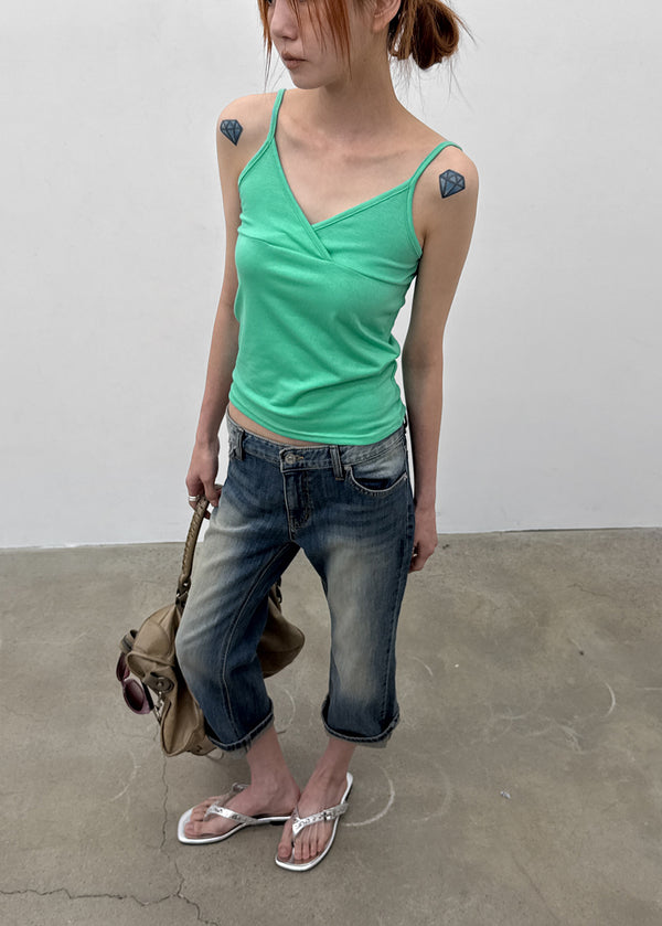 The Tully V-neck Wrap Sleeveless