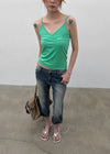 The Tully V-neck Wrap Sleeveless