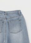 Colking Folding Wide Denim Pants