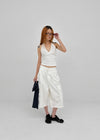 Laton Bermuda Cotton Cargo Pants