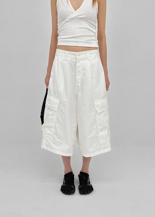 Laton Bermuda Cotton Cargo Pants