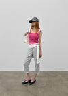 Rabiden Layered Sleeveless Top (Built-in Cap)