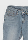 Danha Damaged Bootcut Denim Pants