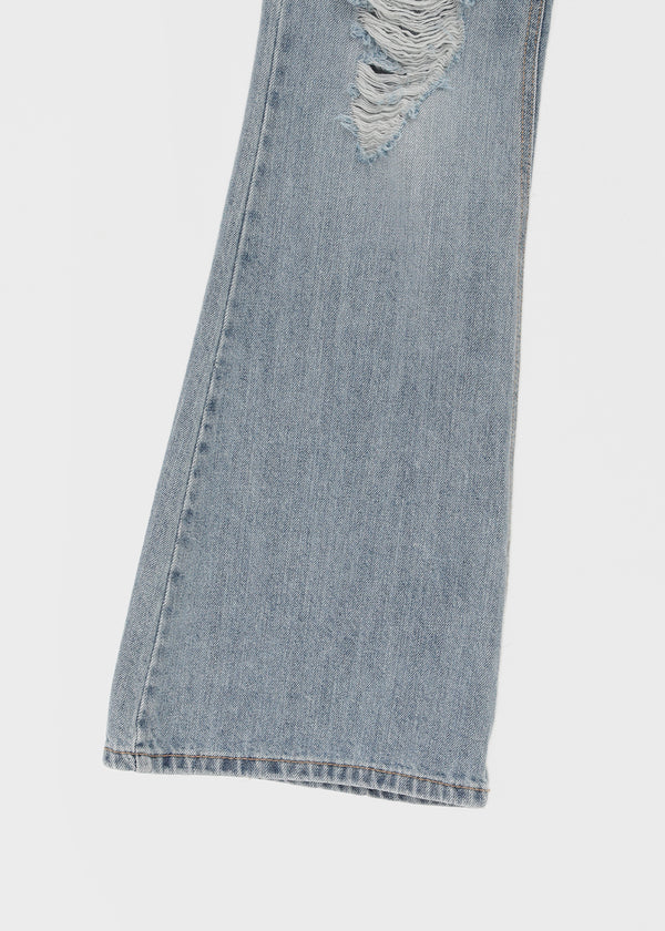 Danha Damaged Bootcut Denim Pants