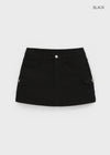 Sumer Cargo Miniskirt