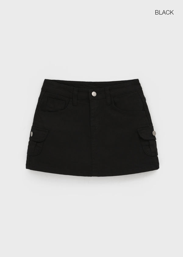 Sumer Cargo Miniskirt