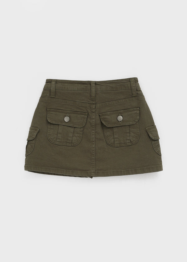 Sumer Cargo Miniskirt