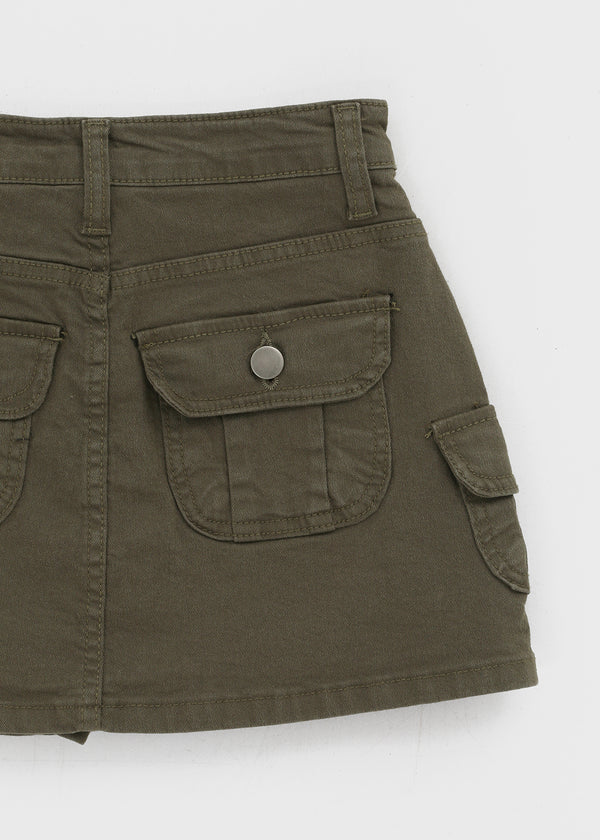 Sumer Cargo Miniskirt