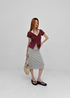 Keane Folding Midi Skirt