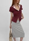 Keane Folding Midi Skirt