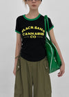 Boine Color Block Lettering Short-sleeve Tee