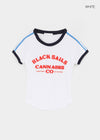 Boine Color Block Lettering Short-sleeve Tee