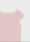 Peujeune Cap Sleeve Short-sleeve Knit