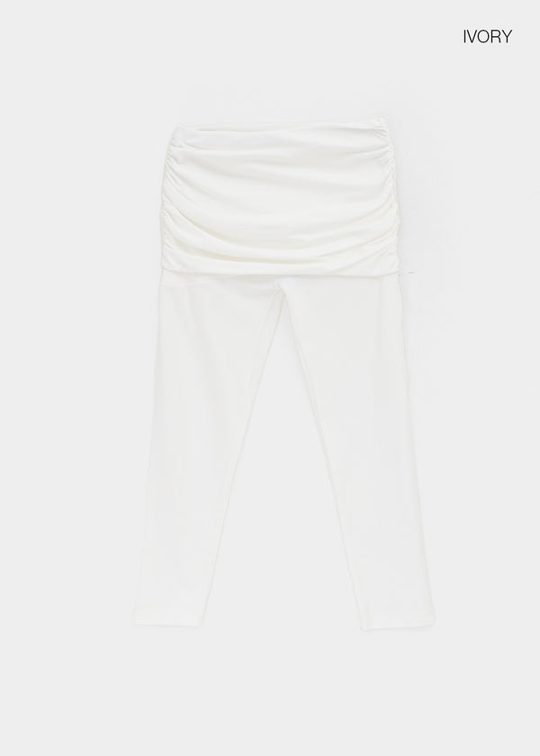 Marshall Shirred Capri Leggings