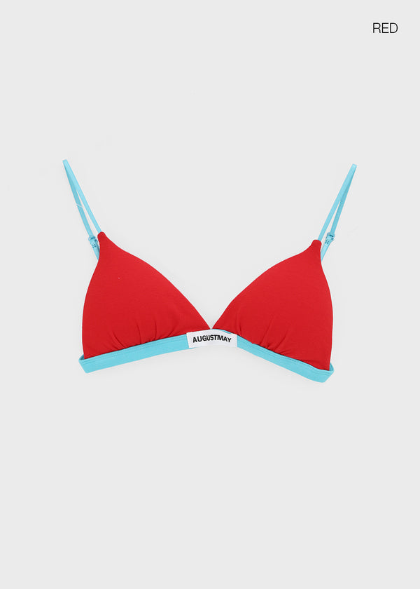 Keisha Color-block Bra Top